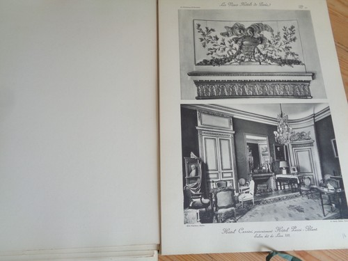 LES VIEUX HOTELS DE PARIS Saint-Germain (tome VI) Architecture PLANCHES IN-FOLIO - Foto 8 di 9