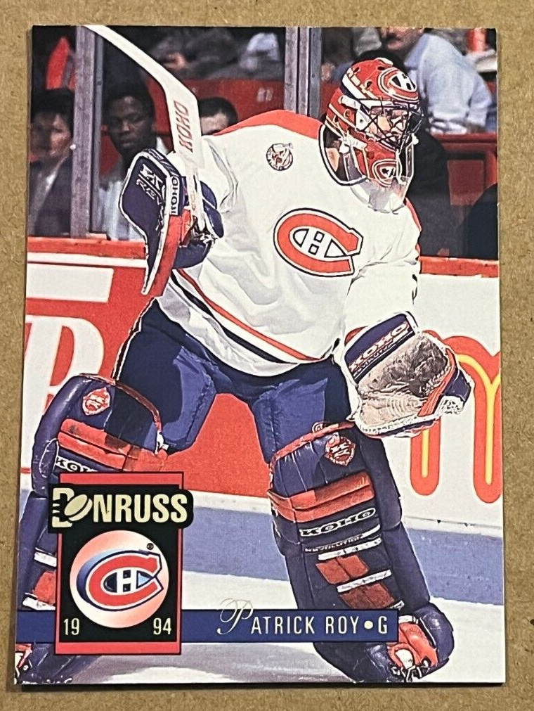 1993-94 DONRUSS #178 PATRICK ROY CANADIENS