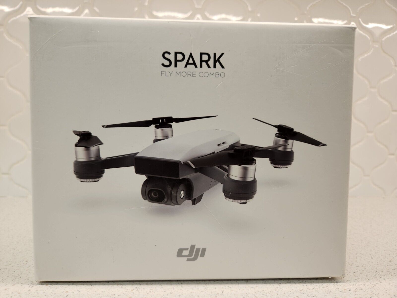 DJI Spark Fly More Combo 1080p Camera Drone - White (CP.PT.000899 ...