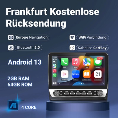 Carplay Autoradio Für Skoda Fabia 2 2008-2013 Android13 DSP USB WIFI BT SWC DAB+