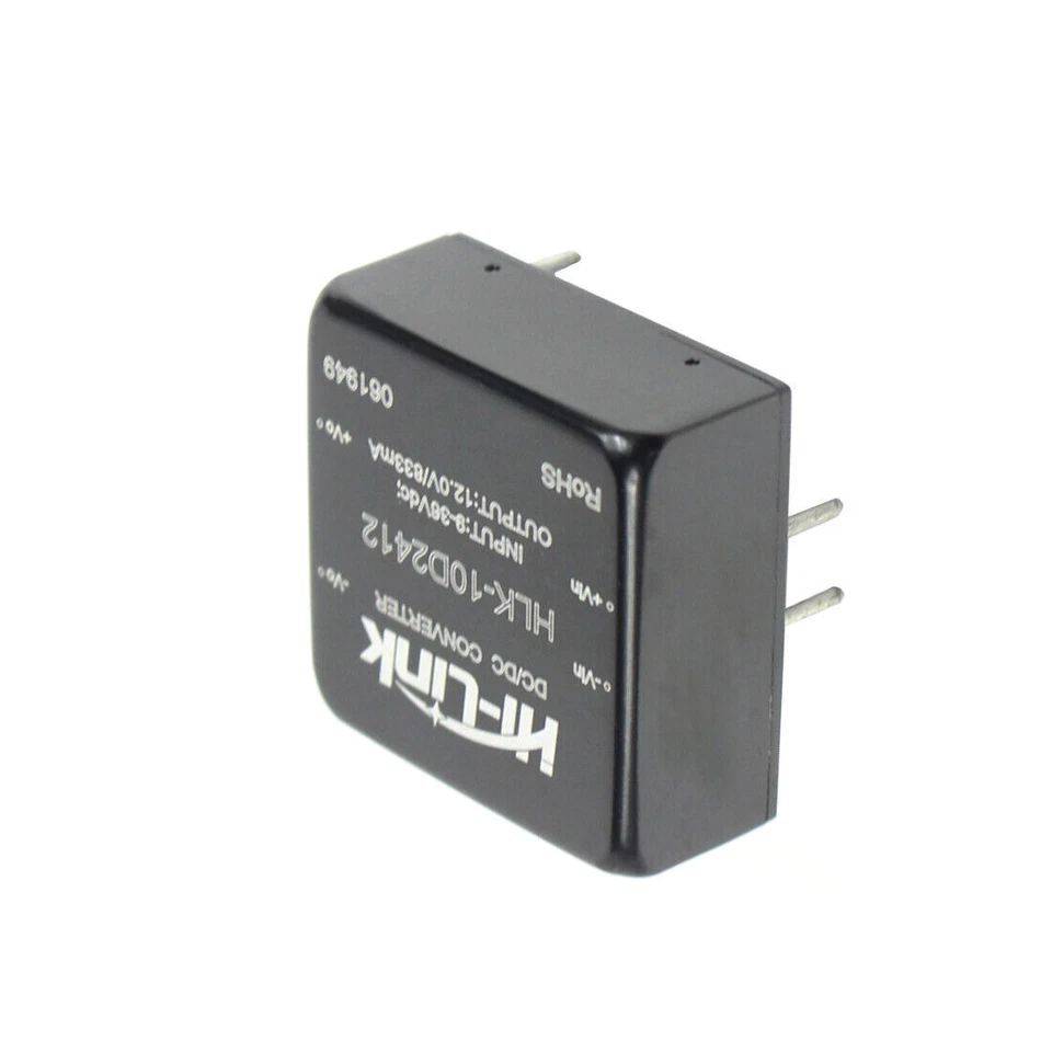 HI-LINK HLK-10D2412 24-V- bis 12-V-DC / DC-Stromversorgungsmodul-Schaltwandler - Image 3 of 4