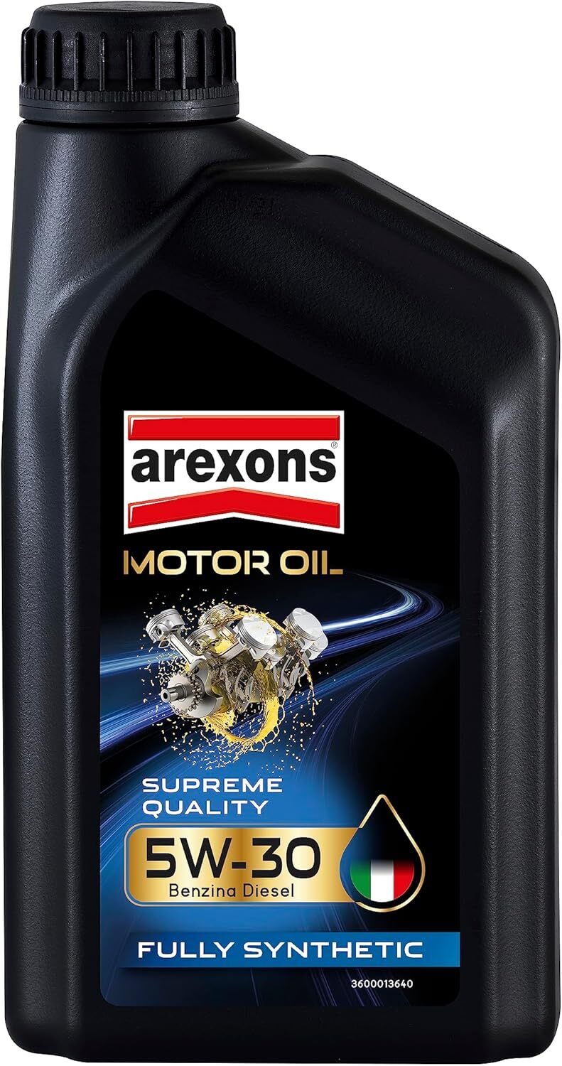 OLIO MOTORE AREXONS 5W30 1 LT MOTORI ULTIMA GENERAZIONE BENZINA DIESEL (02090)