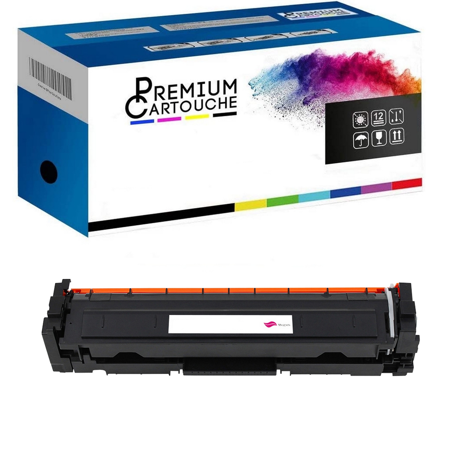 Toner noir TNP27BK compatible avec imprimante Konica Minolta Bizhub C25