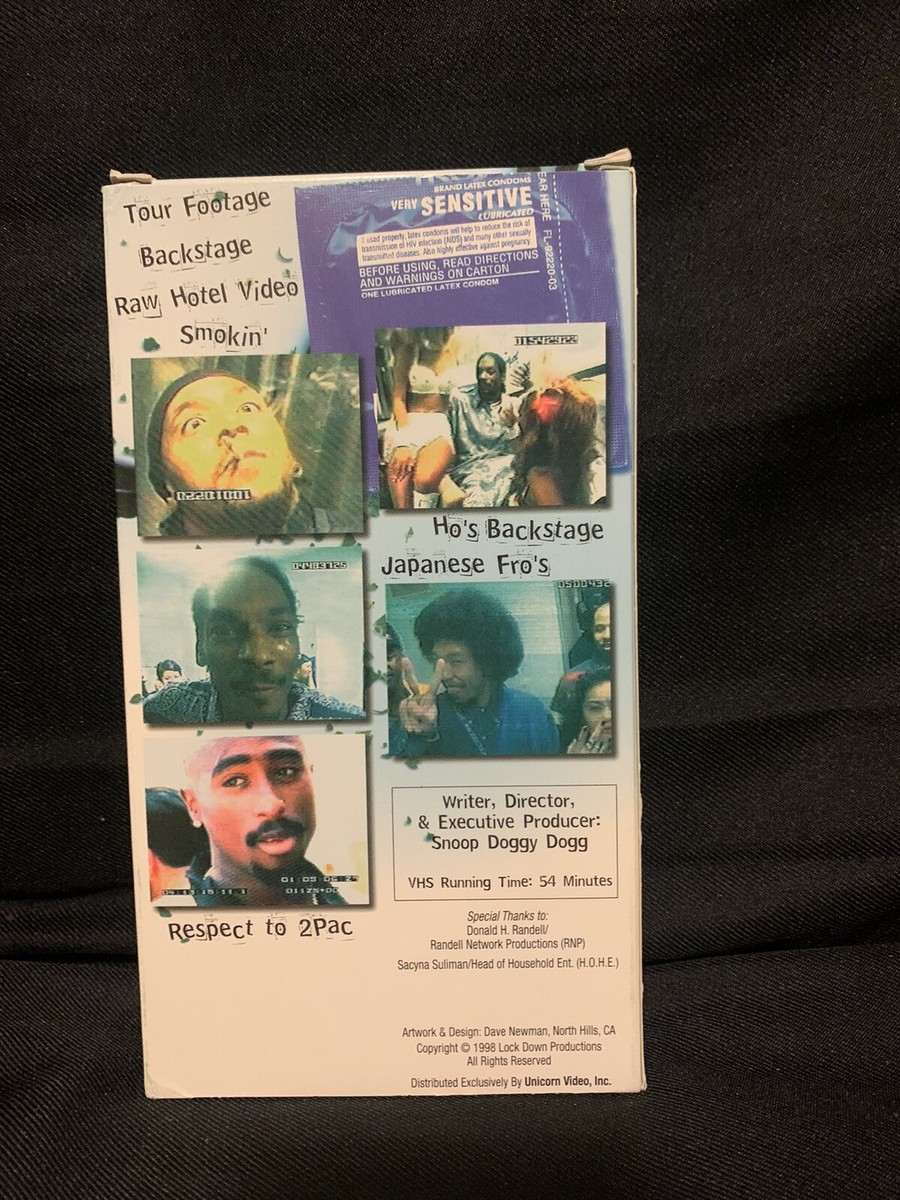 ✈ SNOOP DOGG JAPAN TOUR (1998) フライヤー Snoop Doggy Dogg – SmokeFest 1996 World Tour (1998) VHS