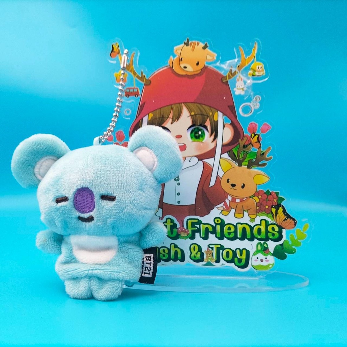 BT21 KOYA Finger Puppet Mascot Plush 4