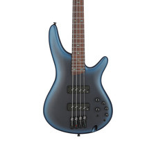 Used Ibanez SR500N Bass Guitar - Midnight Arctic Ocean Matte