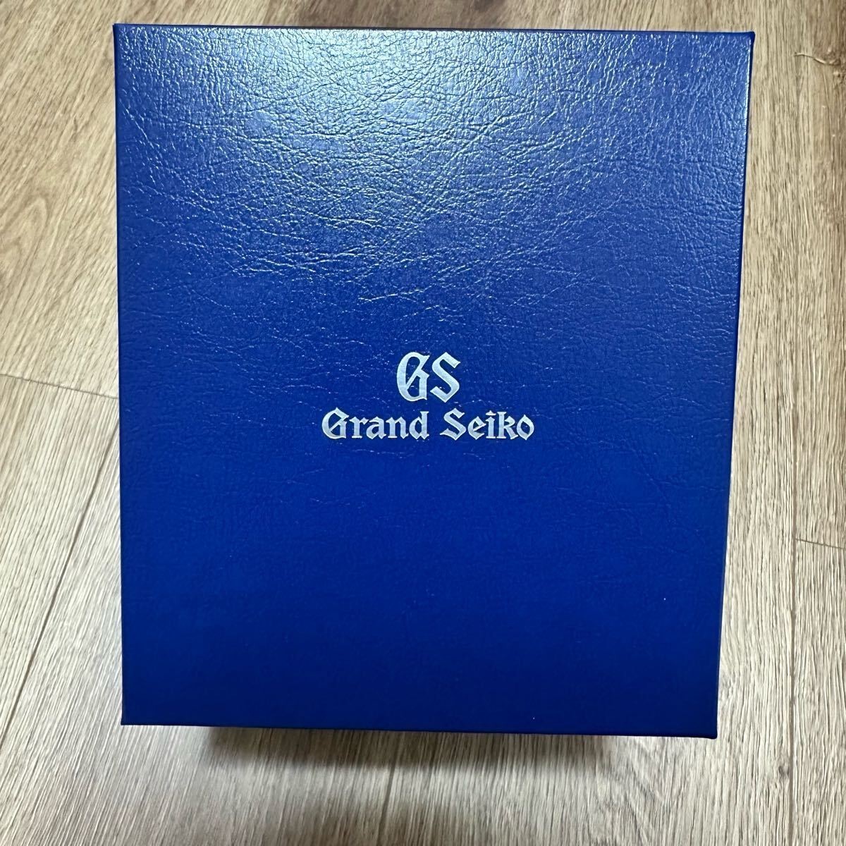 Boîtier Grand Seiko en Cuir Bleu Coffret de Luxe pour Montre de Collection