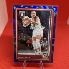 2025 Donruss WNBA Haley Jones Blue Laser /49 #5 Atlanta Dream Basketball Card