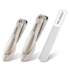 Nail Clippers Stainless Steel Anti Splash Nail Clipper Two-pack Medium large
