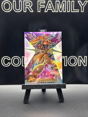 1995 Fleer Ultra Marvel X-Men All-Chromium Super Hero Deadpool #51 Holo