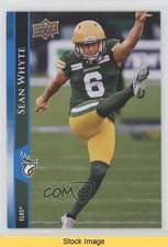 2021 Upper Deck CFL Blue Sean Whyte #132 READ 0v05