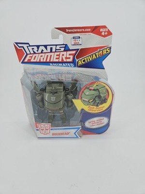 Transformers 2008 Animated Spring-Loaded Vehicle to Robot Change Bulkhead