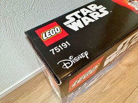 LEGO Star Wars 75191 Jedi Starfighter Hyperdrive Model Unused 2017