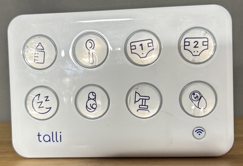 Talli One Touch Logger Baby Logging Device Tracker Timer Feeding Changing App