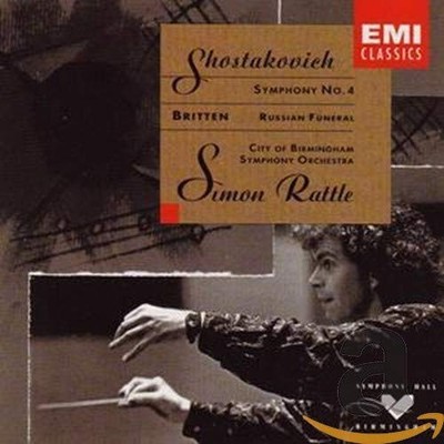 BENJAMIN BRITTEN - Shakovich: Symphony No. 4 / Britten: Russian Funeral - CD