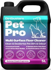 Dirtbusters Pet Pro Multi Surface (5L) Floor Cleaner Solution With Deodoriser,  5.54 per litre