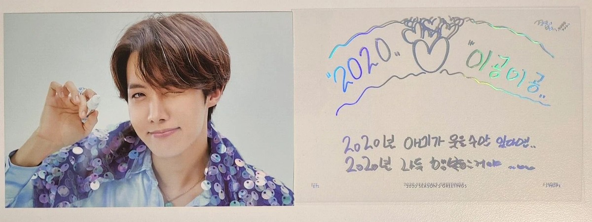 BTS [2020 Season's Greetings Official Postcard Set] / K-POP | eBay