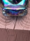 Fenton Plum Purple Carnival  Daydreaming Bear Amazing Colors with tag — photo 9