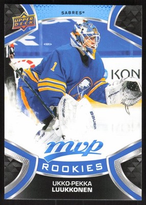 Ukko-Pekka Luukkonen, 2021-22 Upper Deck MVP, #241, Buffalo Sabres, RC