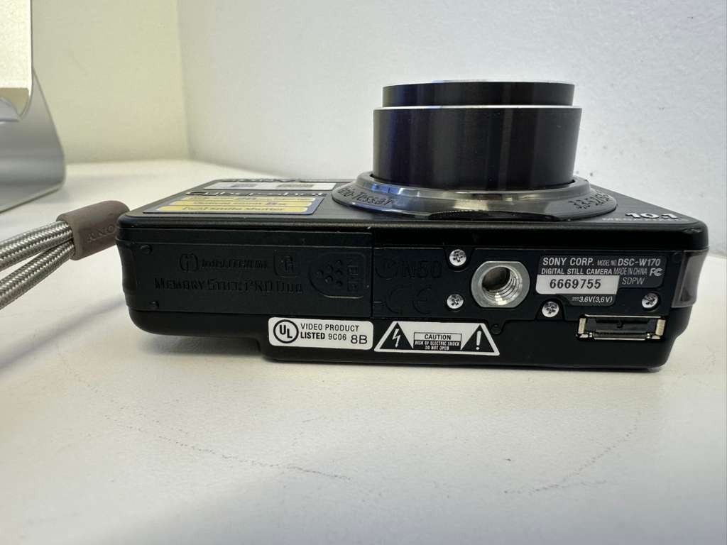 Sony Cyber-shot DSC-W170 10.1MP Digital Camera - Silver (DSC-W170