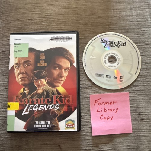 Karate Kid: Legends (DVD) Jackie Chan Ralph Macchio -