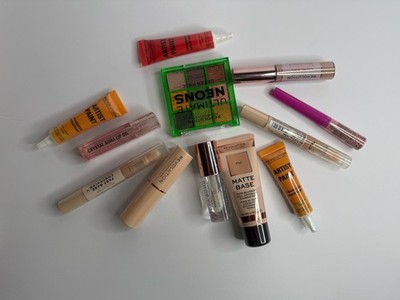 LOT Of 12 Makeup Revolution Cosmetics Lips Eyes Face Body Concealer Brand New