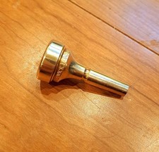 Denis Wick 2 Cornet Mouthpiece Gold Plated Short Shank Pre-Owned
