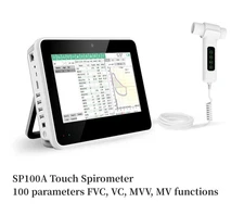 Touch Spirometer Vitalograph Lung Diagnostic pulmonary WIFI Voice+100 Mouthpiece