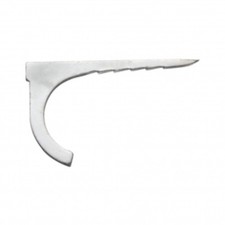 BRIDGEPORT 921-NS EMT Nail Strap 3/4" Steel Zinc Electro-Plated Connection