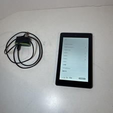 WiFi Only Amazon Kindle Fire 7 9th Gen 16GB Black Tested Reset Good 