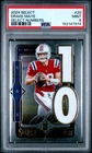 152147974 Drake Maye 2024 Panini Select #20 Numbers Rookie RC PSA 9
