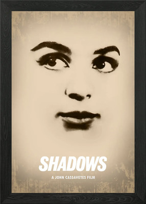 Schatten gerahmtes Wandbild Poster Leinwanddruck Bild