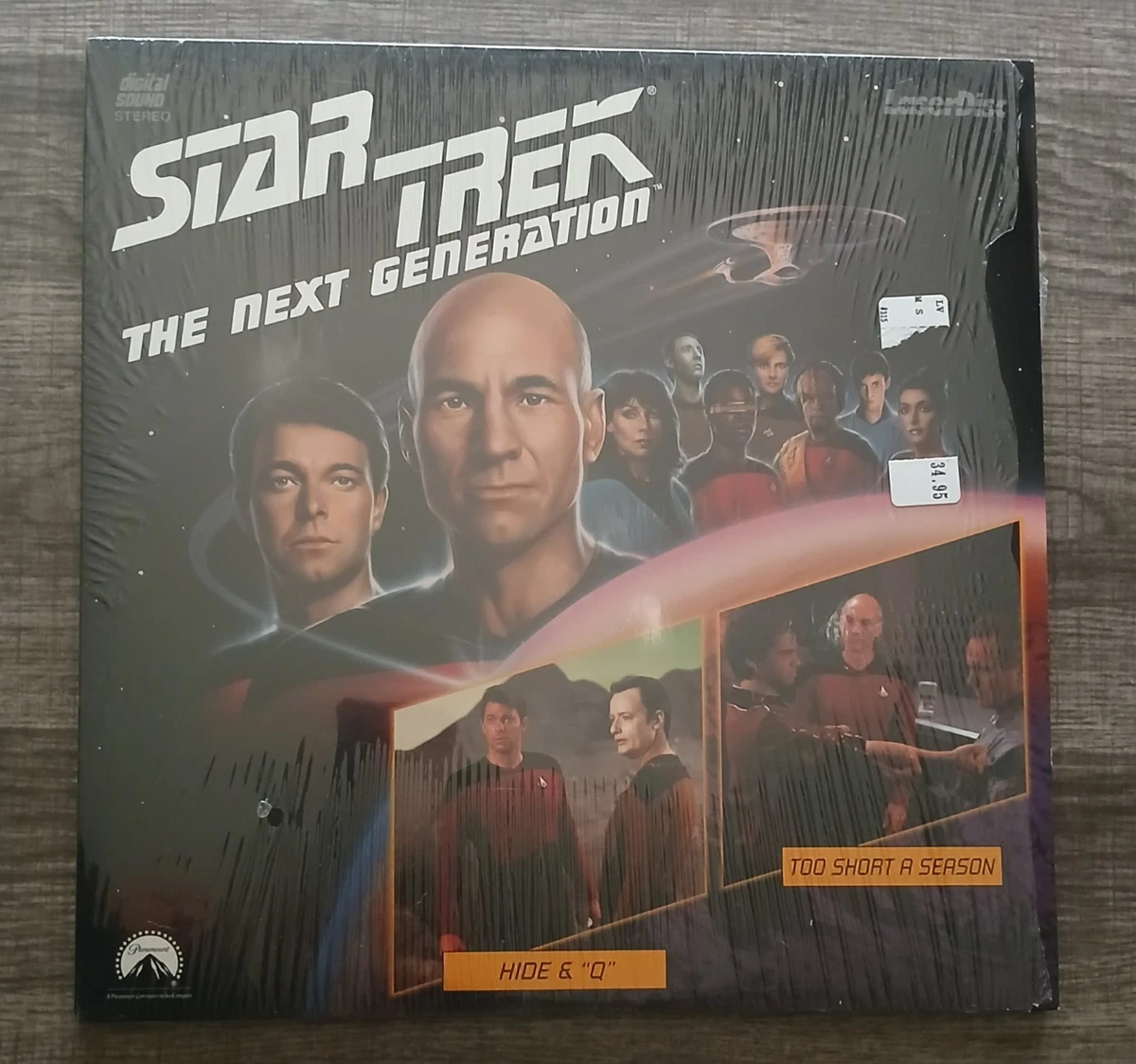 レーザーディスク　スタートレック　ネクストジェネレーション　3シーズン　1+2 TV Shows Star Trek: The Next Generation Film Discs for sale | eBay