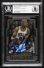 BAS 1996 Bowman's Best Dennis Rodman Arvydas Sabonis #HR4 BGS Authentic HOF 04k8