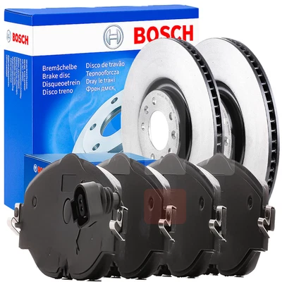 Kit Disques Et Plaquettes De Frein Avant Bosch Audi A3 8V 8Y Audi Q2 Q3 TDI TFSI - Photo 1/4