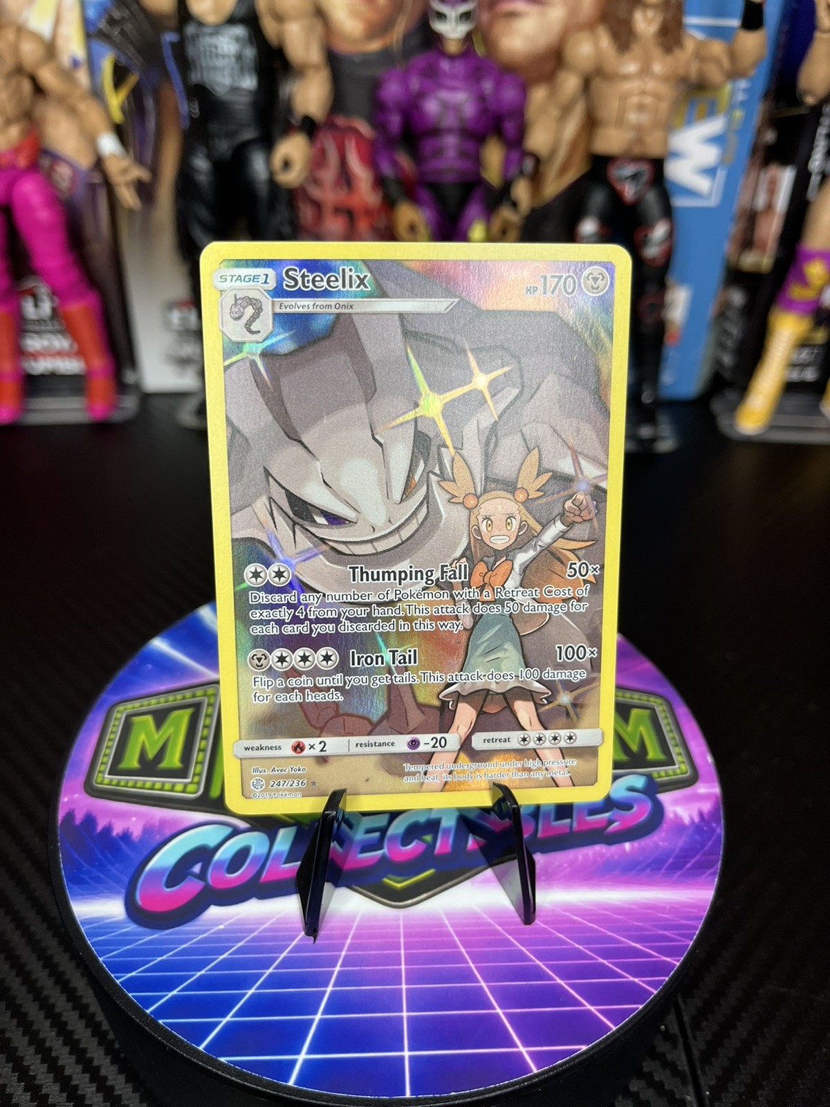 Steelix Secret Rare SM - Cosmic Eclipse 247/236 NM