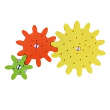 Kids Busy Board Gears DIY Accessories Material Basic Skill Early Educational