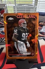 2024 Topps Chrome Sapphire Edition - Michael Dean Perry #35 Orange /25