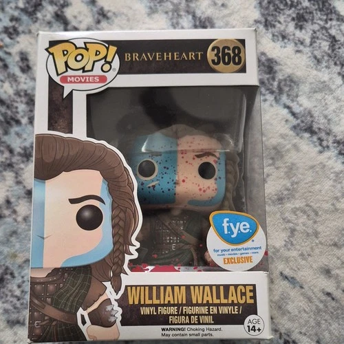 Funko Pop! Braveheart William Wallace #368 FYE Exclusive Vinyl Figure