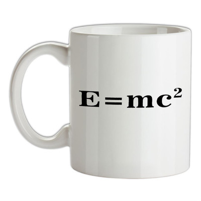 E=Mc2 - Keramiktasse - Albert Science Formula Einstein Physics Geek Squared