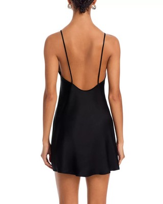 anine bing black slip dress Anine BING Laurel Dress main image 0