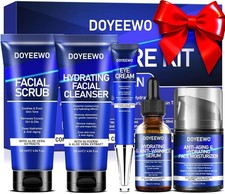 Skin Care for Men,Hydrate,Firm,Anti-Aging & Wrinkle Mens Facial Face Skin Care R