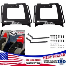 Upgrade Seat Bases Lower Recline For Polaris RZR 800/900/1000/XP/Turbo S- 2&4