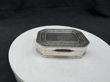 Portapillole vintage italiano Greggio in argento 800, 36 grammi