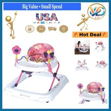 Trend Activity Walker Emily Pink with Toy Bar  Adjustable Height