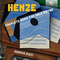 Hans Werner Henze - Complete Music For Solo Guitar - Cd - G3Z