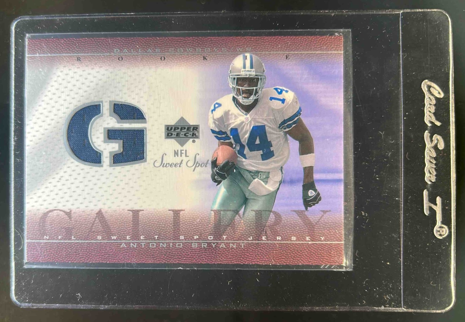 Antonio Bryant Upper Deck Sweet Spot Rookie Gallery Jersey #RGAB Rookie Gallery Jersey