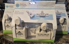 Martha Stewart Crafts Punch Around the Page Deco Fan Set - NEW