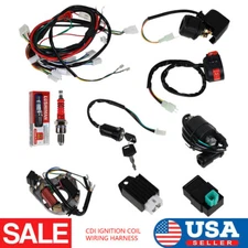 50cc-125cc CDI Wire Harness Assembly Wiring Kit ATV Electric Start Quad Coolster
