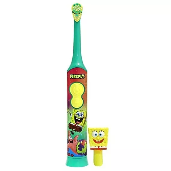 Firefly Clean N Protect Spongebob Power Toothbrush 1 Count Pack